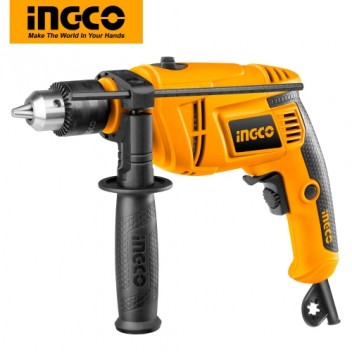 INGCO 750W Impact Drill with Froward and Reverse Switch, Hammer Function ID7508